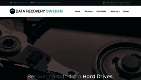 What Datarecoverysweden.se website looked like in 2021 (3 years ago)