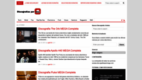 What Discografiaspormega.com website looked like in 2021 (3 years ago)