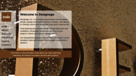 What Designage.net website looked like in 2021 (4 years ago)