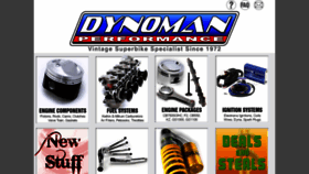 What Dynoman.net website looked like in 2021 (3 years ago)