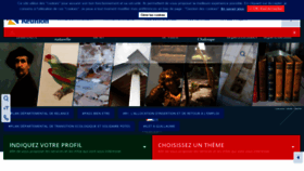 What Departement974.fr website looked like in 2021 (3 years ago)