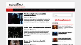 What Drakorfilm.me website looked like in 2021 (3 years ago)