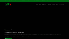What Diu.ac website looked like in 2021 (3 years ago)