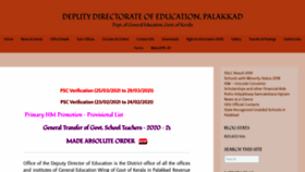 What Ddepalakkad.wordpress.com website looked like in 2021 (3 years ago)