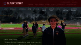 What Desmet.org website looked like in 2021 (5 years ago)