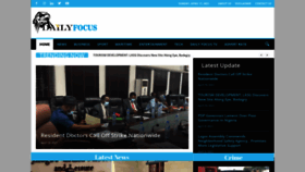 What Dailyfocus.com.ng website looked like in 2021 (3 years ago)