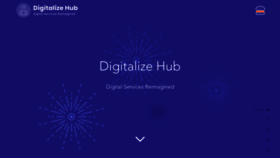 What Digitalizehub.com website looked like in 2021 (3 years ago)