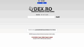 What Dex.ro website looked like in 2021 (4 years ago)