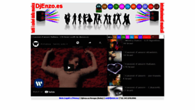 What Djenzo.es website looked like in 2021 (3 years ago)