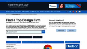 What Designfirms.org website looked like in 2021 (3 years ago)