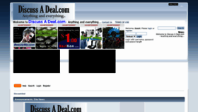 What Discussadeal.com website looked like in 2021 (3 years ago)
