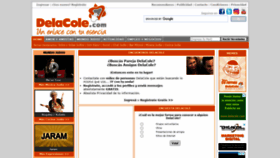 What Delacole.com website looked like in 2021 (3 years ago)