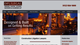 What Dfllegal.com website looked like in 2021 (3 years ago)