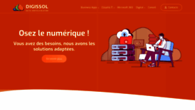 What Digissol.com website looked like in 2021 (4 years ago)