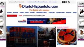 What Diariohispaniola.com website looked like in 2021 (3 years ago)