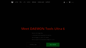 What Daemon-tools.cc website looked like in 2021 (4 years ago)