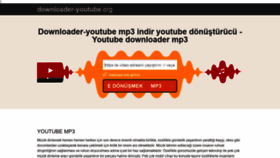 What Downloader-youtube.org website looked like in 2021 (3 years ago)
