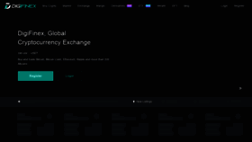 What Digifinex.com website looked like in 2021 (3 years ago)