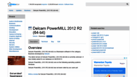 What Delcam-powermill-2012-r2-64-bit.updatestar.com website looked like in 2021 (3 years ago)