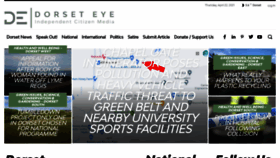 What Dorseteye.com website looked like in 2021 (3 years ago)
