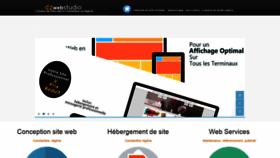 What Dzwebstudio.com website looked like in 2021 (3 years ago)