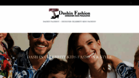 What Dashinfashion.com website looked like in 2021 (3 years ago)