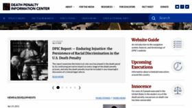 What Deathpenaltyinfo.org website looked like in 2021 (2 years ago)