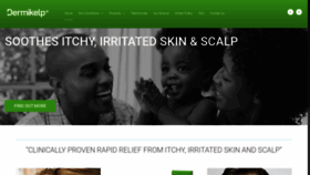 What Dermikelp.co.za website looked like in 2021 (2 years ago)