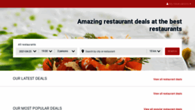 What Diningcity.co.za website looked like in 2021 (2 years ago)