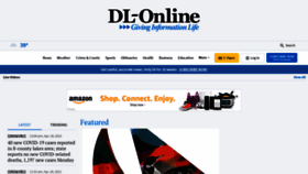 What Dl-online.com website looked like in 2021 (3 years ago)