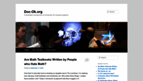 What Doc-ok.org website looked like in 2021 (2 years ago)