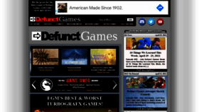 What Defunctgames.com website looked like in 2021 (3 years ago)