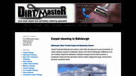 What Dirtmaster.co.uk website looked like in 2021 (4 years ago)