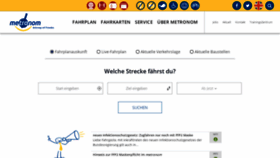 What Der-metronom.de website looked like in 2021 (4 years ago)