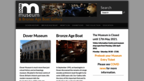 What Dovermuseum.co.uk website looked like in 2021 (2 years ago)