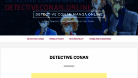 What Detectiveconan.online website looked like in 2021 (2 years ago)