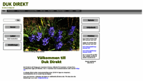What Dukdirekt.se website looked like in 2021 (3 years ago)