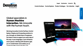 What Densitron.com website looked like in 2021 (2 years ago)