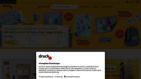What Druck.at website looked like in 2021 (3 years ago)