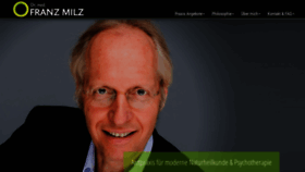 What Dr-milz.de website looked like in 2021 (2 years ago)