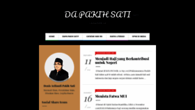 What Dapakihsati.com website looked like in 2021 (2 years ago)