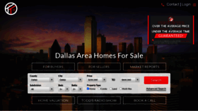 What Dallashomerealty.com website looked like in 2021 (2 years ago)