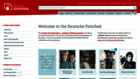 What Deutschefotothek.de website looked like in 2021 (3 years ago)