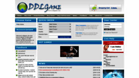 What Ddlgame.com website looked like in 2021 (2 years ago)
