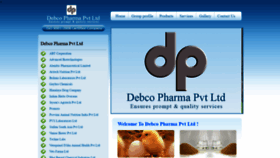 What Debcopharma.com website looked like in 2021 (2 years ago)