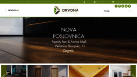What Drvona.hr website looked like in 2021 (3 years ago)