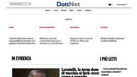 What Dottnet.it website looked like in 2021 (2 years ago)