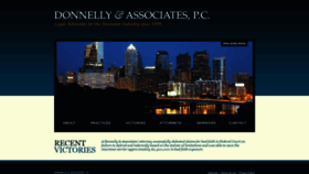 What Donnellyandassociates.com website looked like in 2021 (2 years ago)