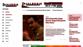 What Dialeksis.com website looked like in 2021 (2 years ago)