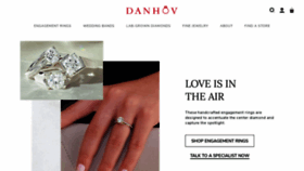 What Danhov.com website looked like in 2021 (2 years ago)